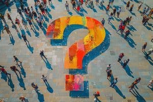 Point d'interrogation à l'envers : les usages