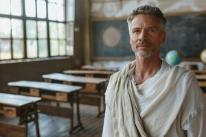 Il était un empereur puissant, mais il mourut et renaquit en tant qu'instituteur